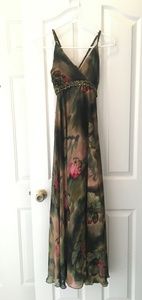 Floral maxi dress